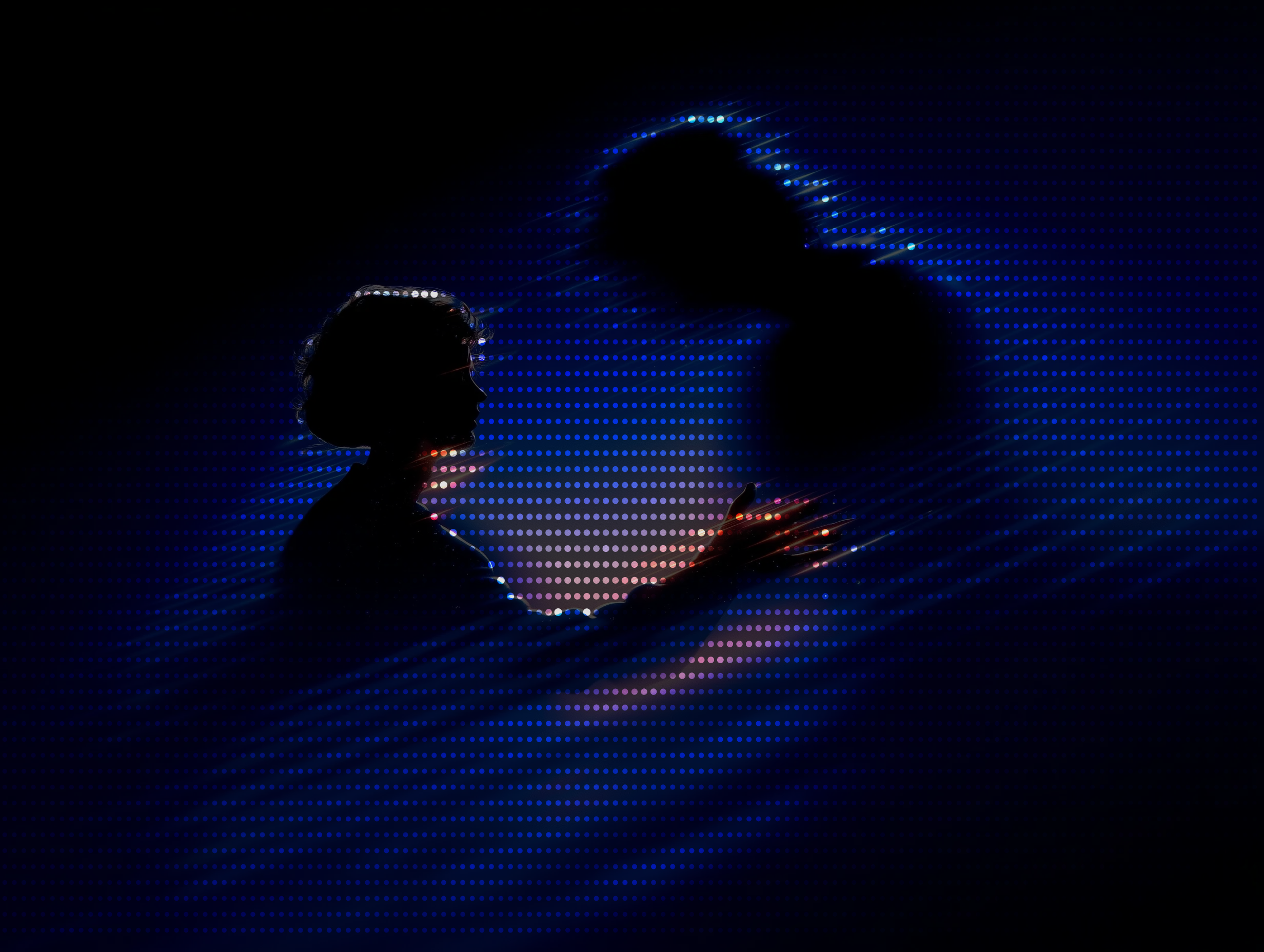 Portrait ASCII art